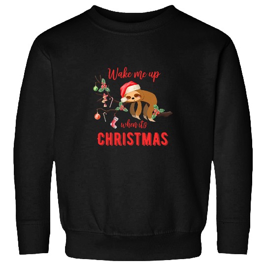 Sloth Pet for Christmas sleep Sweatshirts