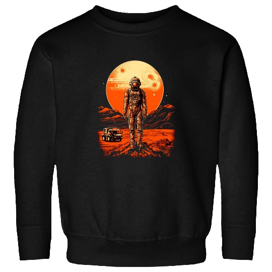 Astronaut Mars Red Planet Rover Spaceman Science Astronomy 23 Sweatshirts