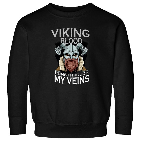 Mens Valhalla Viking Warrior Celtic Culture Norsemen 7 Sweatshirts