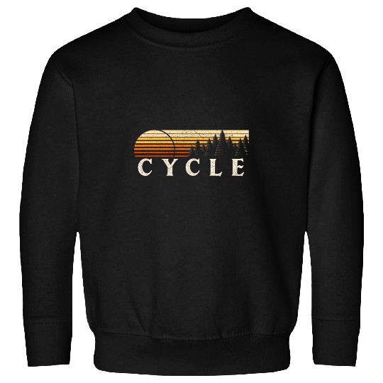 Cycle NC vintages Evergreen Sunset Eighties Retro Sweatshirts