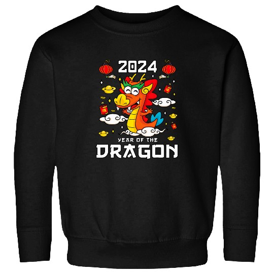 Dragon Pet Chinese Lunar New Year Year of the Dragon Zodiac Sign 31 Sweatshirts