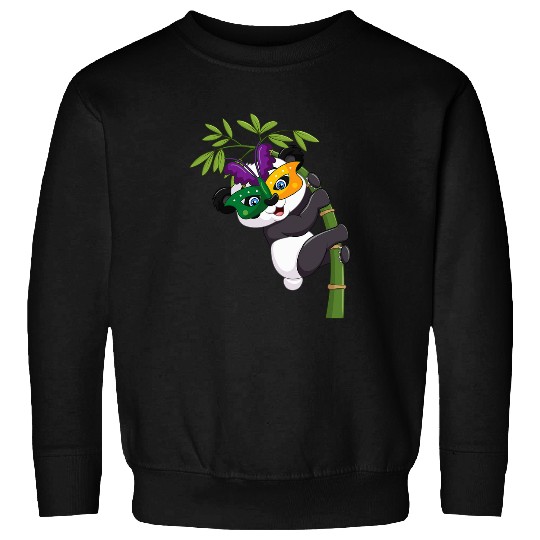 Panda Pet Mardi Gras Sweatshirts