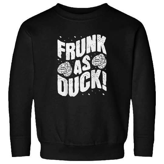 Beer Fun Frunk As Duck Bar Crawl Craft Beer Pub Hopping Sweatshirts
