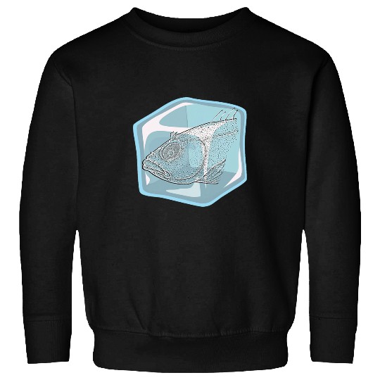 Cool Fish Head Ice Sweatshirts