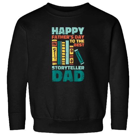 Kids Story Teller Fathers Day Cool Boys Girls Kids Toddlers Sweatshirts