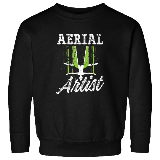 Aerial Artist Gymnastic Silks Dancer Aerialist Yoga Perform Sweatshirts