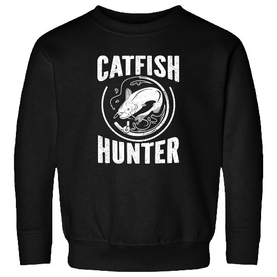Catfish Hunter Catfish Fishing Fisherman Catfishing Sweatshirts