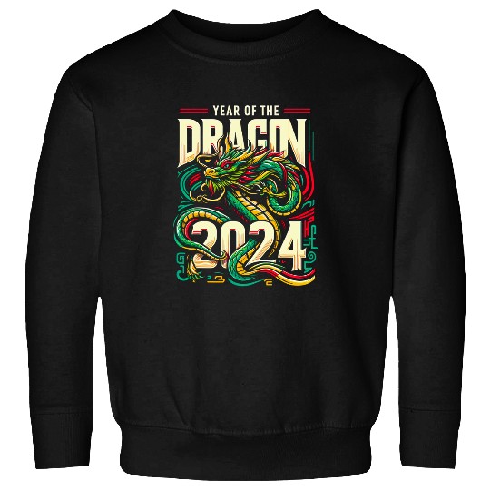 Dragon Pet Year of the Dragon Lunar New Year Men Women 10 Sweatshirts