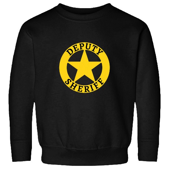 Deputy Sheriff Law Enforcement Police Cop Halloween Costume Sweatshirts