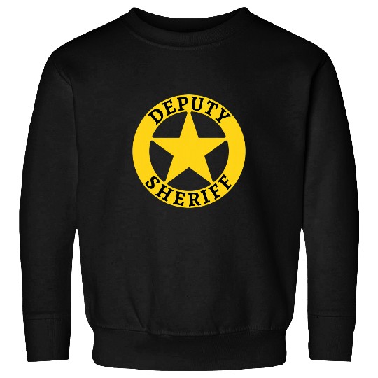 Deputy Sheriff Law Enforcement Police Cop Halloween Costume Sweatshirts