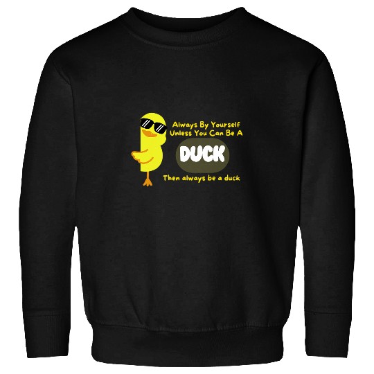 Discover Duck Pet yellow Duck Retro and Farm Animal Duck Lover design Sweatshirts