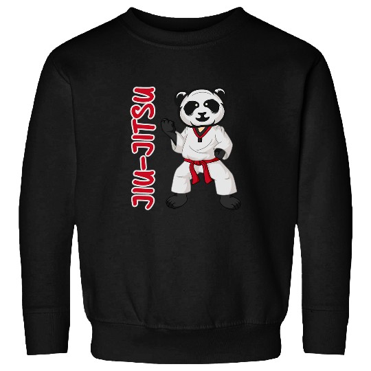 Panda Pet Jiu Jitsu Panda BJJ Funny Brazilian Jew Jitsu Sweatshirts