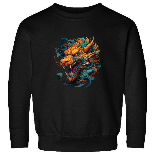 Dragon Pet Chinese happy lunar new year decorative 10 Sweatshirts