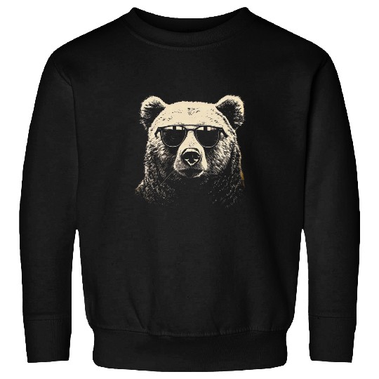 Bear Pet cool Stencil Punk Rock 1 Sweatshirts