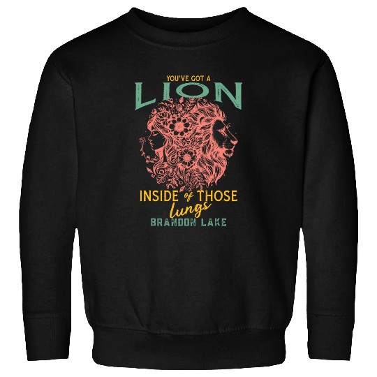 Lion Pet let your lion out brandon lake merch praise jesus Sweatshirts