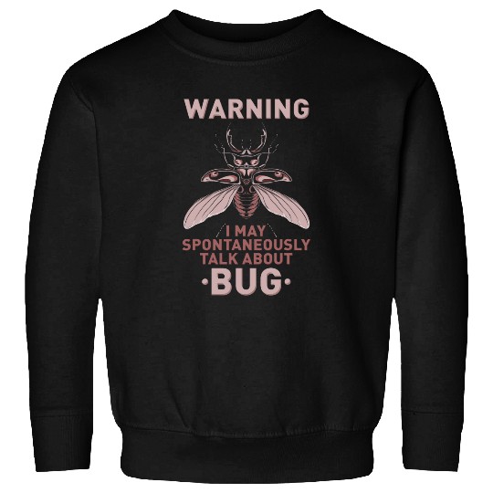 Cool Bug For Men Women Insect Lady Bug Lover Moth Entomology Sweatshirts