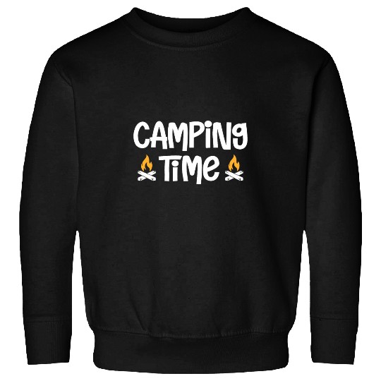 Camping Time Adventure Hiking Nature Lover Product Sweatshirts