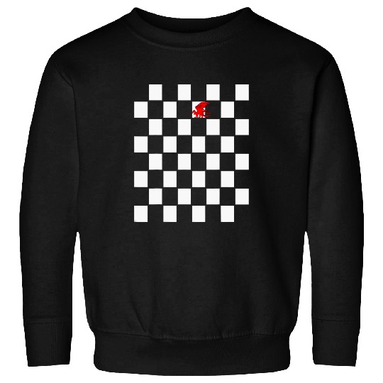 Dragon Pet Ska Music Punk Checkerboard Sweatshirts