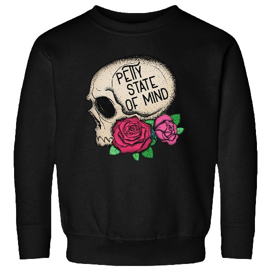 Cottagecore Rose Skull Fairy Grunge Tattoo Aesthetic Sweatshirts