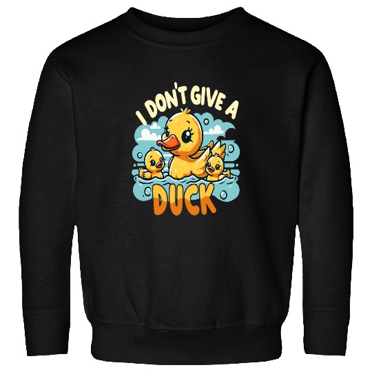Duck Pet Ducklings Bath Duck Quacking 14 Sweatshirts