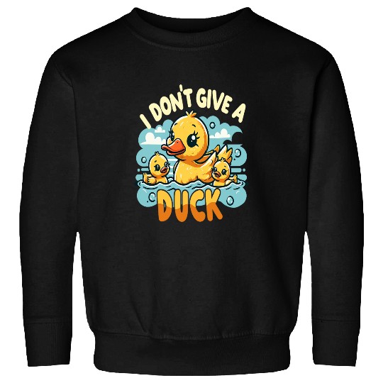 Duck Pet Ducklings Bath Duck Quacking 14 Sweatshirts