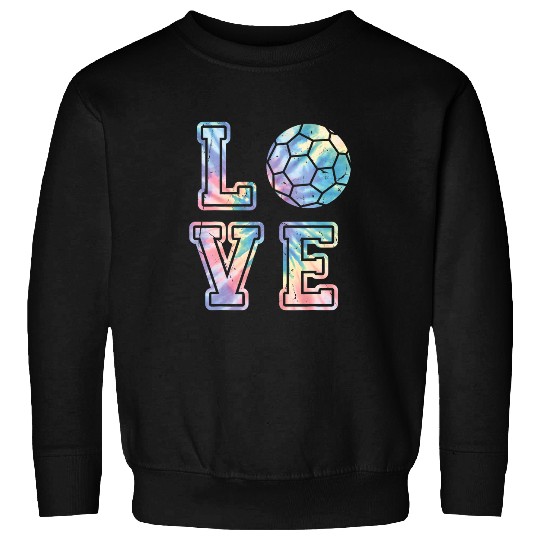 Cute Love Handball Tie Dye Handball For Handball Players Sweatshirts