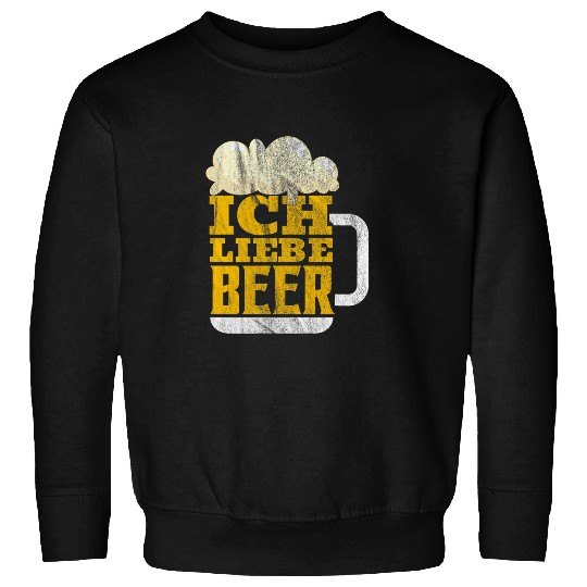 Beer Fun German Pride I Love Beer Deutschland Men s Oktoberfest Sweatshirts