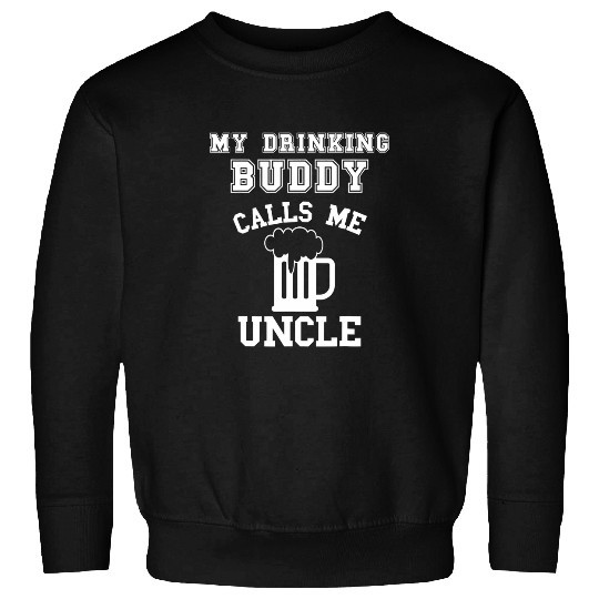 Beer Fun Uncle Pregnancy Announcement For Uncle Drinking Buddy Beer Sweatshirts