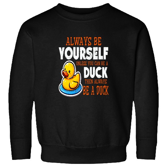 Duck Pet Ducklings Bath Duck Quacking 91 Sweatshirts