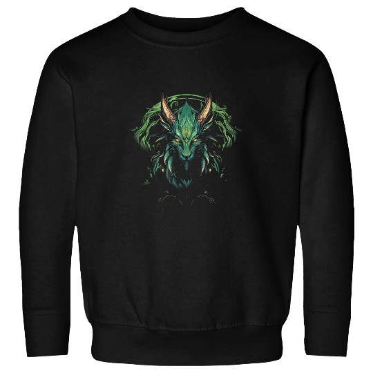 Dragon Pet Fantasy Gamer Castle Men s Miniature Painting Sweatshirts