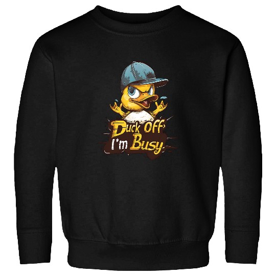 Duck Pet Ducklings Bath Duck Quacking 124 Sweatshirts