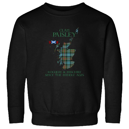 Lion Pet Clan Paisley District tartan Scotland Saltire Lion Rampant Sweatshirts