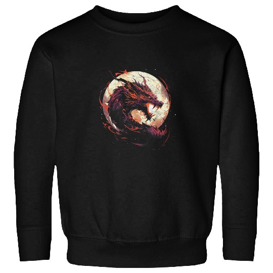 Dragon Pet Fantasy Roll Playing Game Miniature Painting Sweatshirts