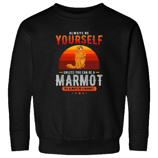 Squirrel Pet for groundhog or squirrel and marmot lovers or Marmot 2 Sweatshirts