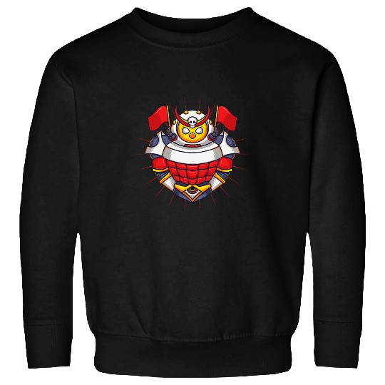 Owl Pet Samurai for Angry Owl and Japanese Ninjas Lovers Sweatshirts