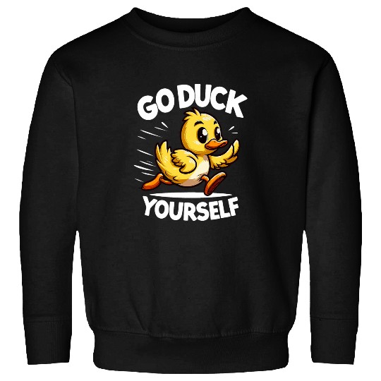 Duck Pet Ducklings Bath Duck Quacking 168 Sweatshirts