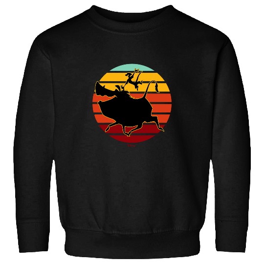 Lion Pet The Lion King Timon And Pumbaa Shadow Sweatshirts