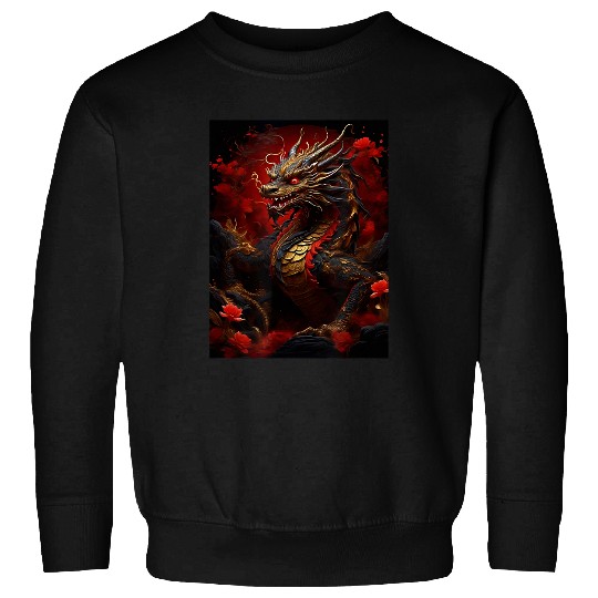 Dragon Pet Chinese New Year of the Dragon 2 Sweatshirts