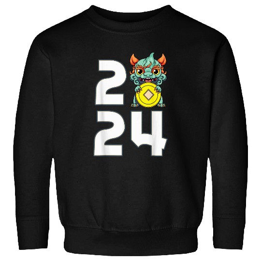 Dragon Pet Chinese New Year Clothes Dragon Year of The Dragon Red Sweatshirts