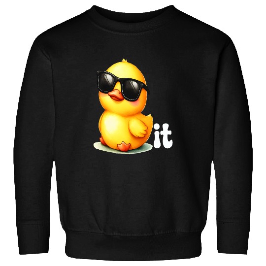 Duck Pet Ducklings Bath Duck Quacking 77 Sweatshirts