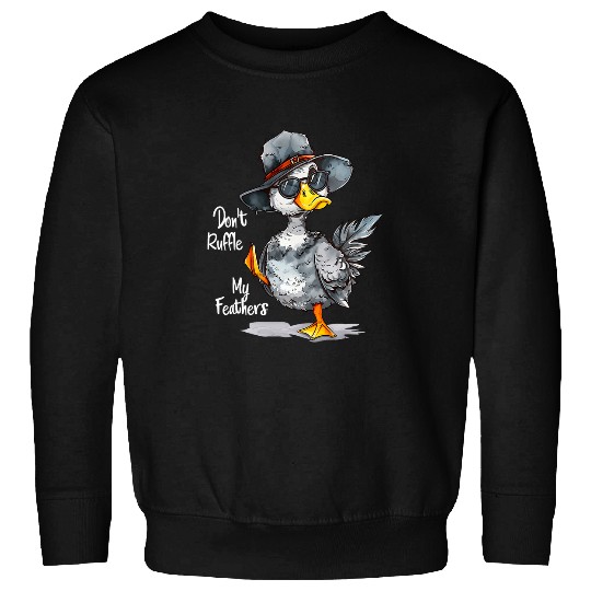 Duck Pet Ducklings Bath Duck Quacking 155 Sweatshirts