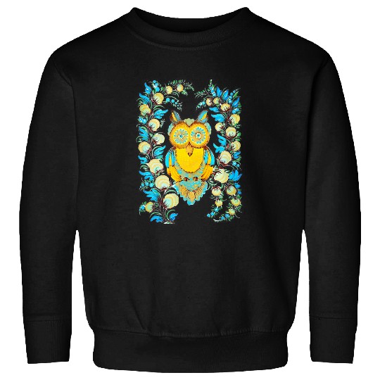 Discover Owl Pet Scandinavian Folk Art Owl Lover Gift Mystical Owl Tee Sweatshirts