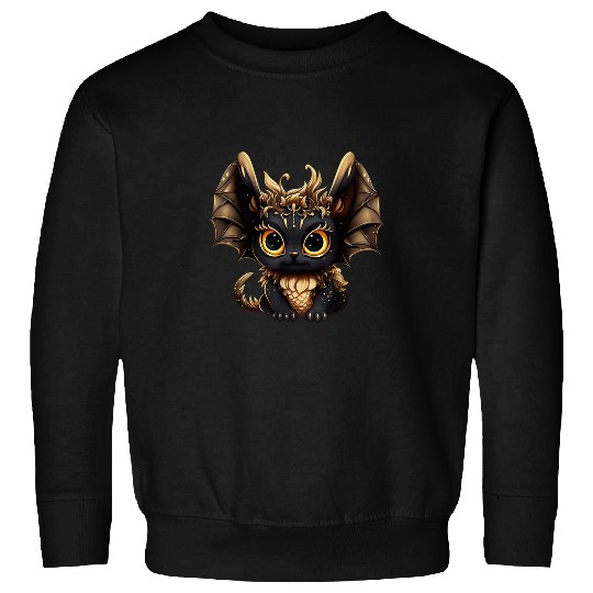 Dragon Pet Chinese Year of the Dragon Adorable Golden Dragon Cute Sweatshirts