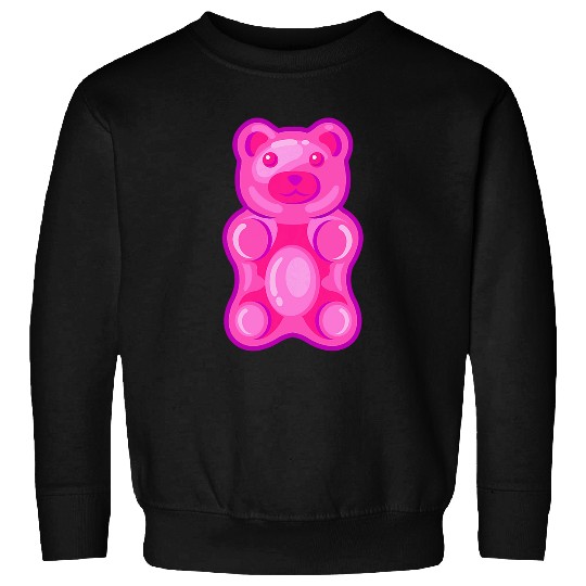 Bear Pet Pink Gummy Bear Candy Sweatshirts