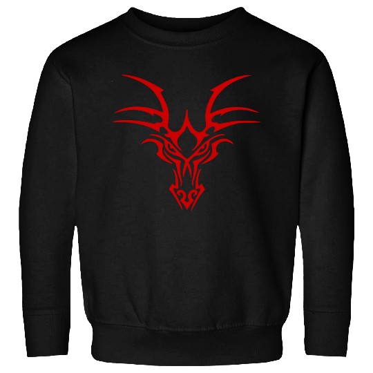 Discover Dragon tattoo with classic fantasy design for fantasy fans Sweatshirts