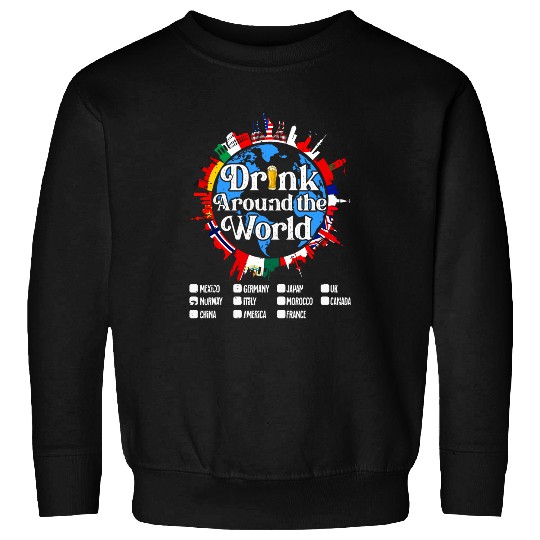 Beer Fun Vacation Drinking Countries International National Beer Day Sweatshirts
