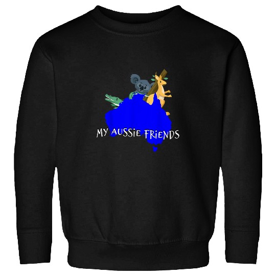 Koala Pet Australian Wildlife Koala Kangaroo Animal Gift Australia Sweatshirts