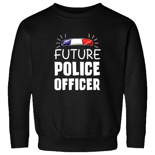 Future Police Officer Novelty Career Academy Cop Matching Sweatshirts
