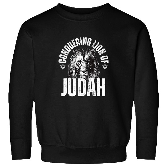 Lion Pet Conquering Lion of The Tribe Judah Yahweh Gifts Sweatshirts