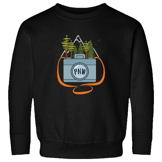 Photographer Job PNW Hiking Photographer Pacific Northwest Camera Sweatshirts